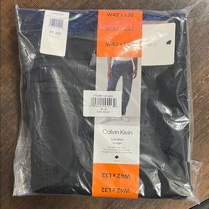 Calvin Klein Dark Blue Straight Jeans